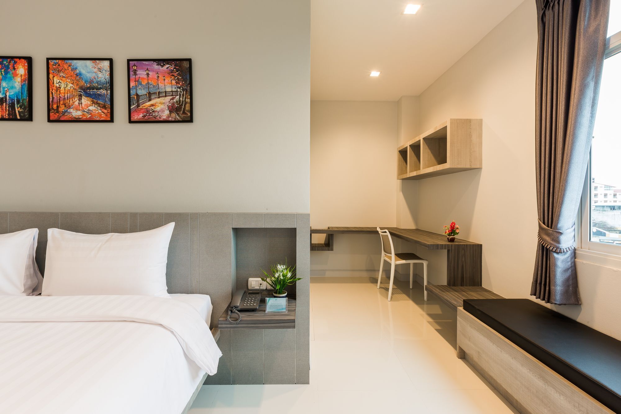 Evergreen Suite Hotel Surat Thani Esterno foto